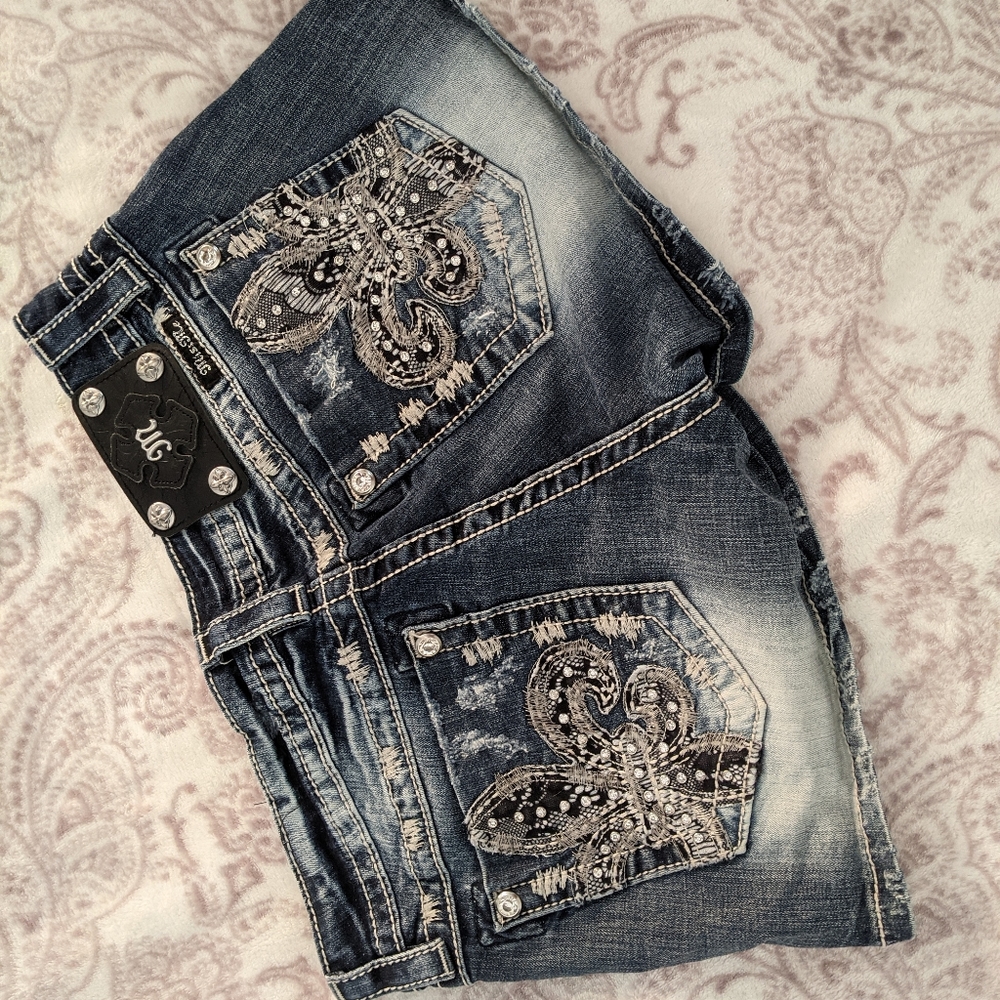 Miss Me Demin Shorts